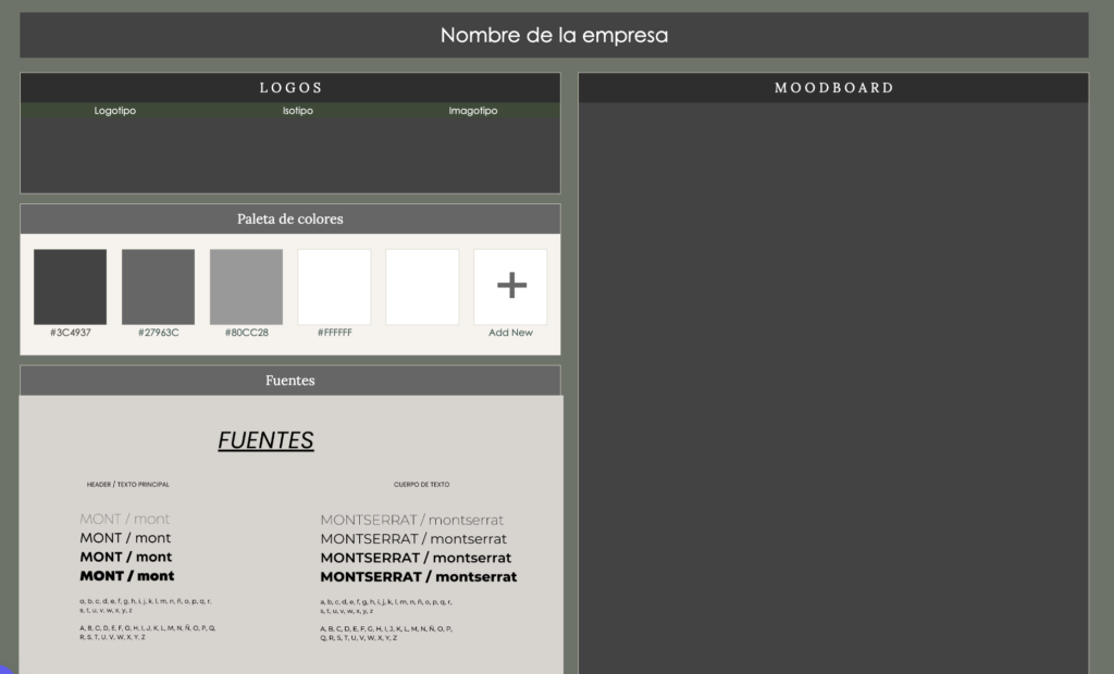 brand board